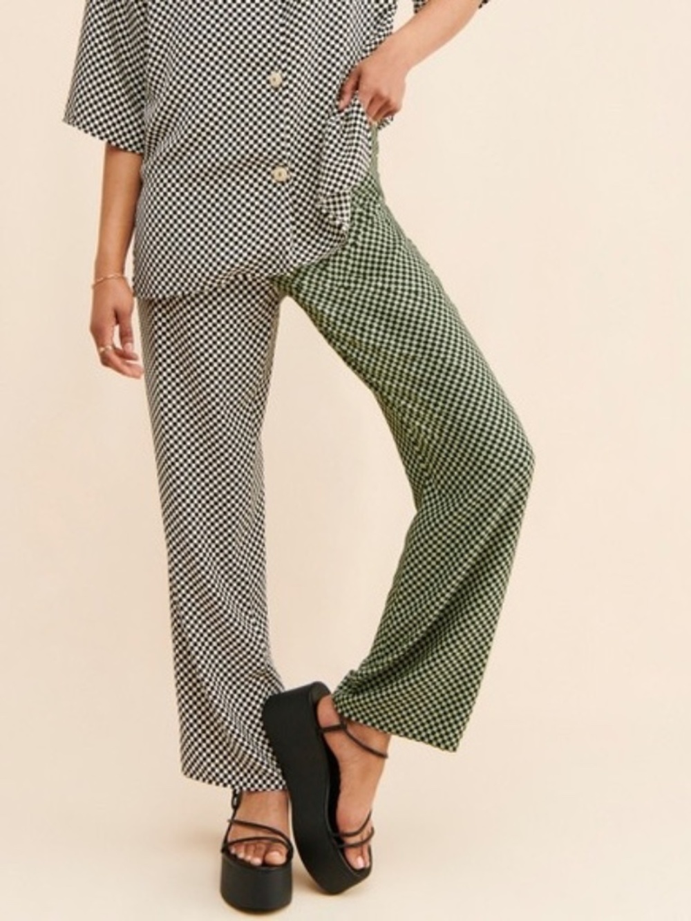 Lisa Says Gah! Dane Check Trousers
